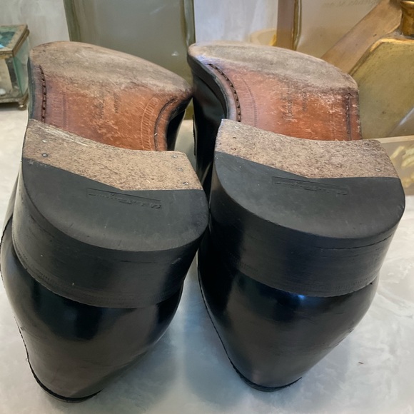 Salvatore Ferragamo Black Calf Leather Loafer Dress Shoe Men’s Sz 12D, Exce Cond - Picture 14 of 16